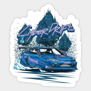 Nissan Silvia Cyber Drift Sticker